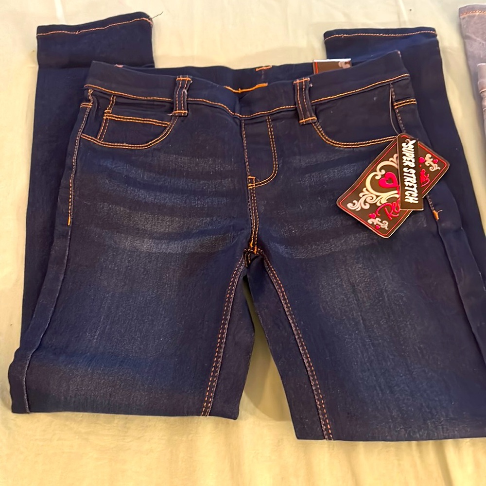 Red love girls stretch jeans new with tags